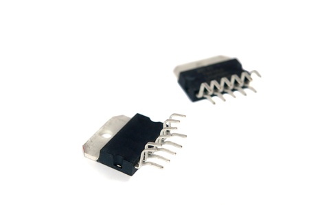 circuit isolated on white background
