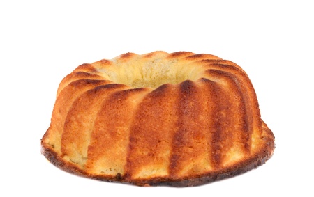 cake isolated on white backgroundの写真素材