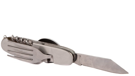 penknife isolated on white background.
