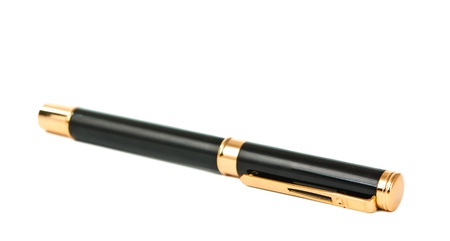 pen isolated on white backgroundの写真素材