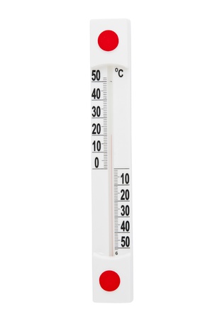 Thermometer isolated on white background