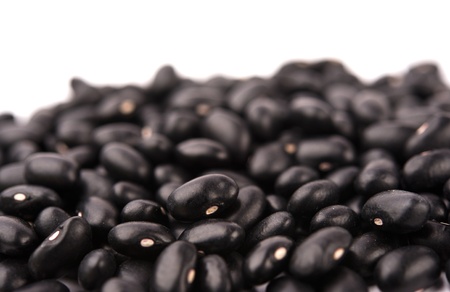 small black beans. Image of raw foodの写真素材