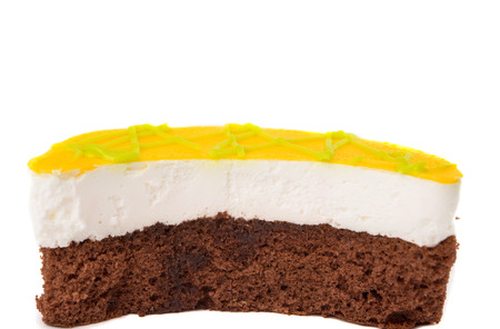 cakes  isolated on white background
