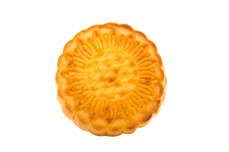 cookies stuffed with citrus isolated on white background