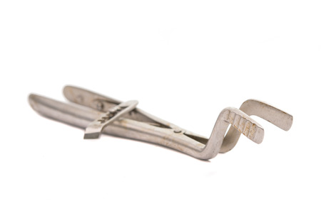 Surgical Operating tool isolated on white background
