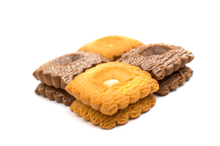 cookies isolated on white background