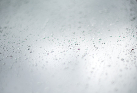 rain on glass