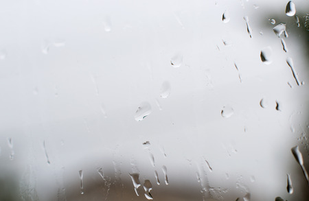 rain on glass