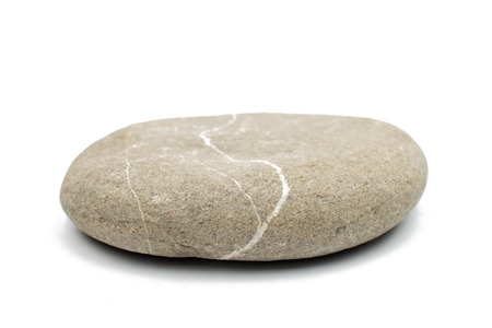 pebbles on a white backgroundの写真素材