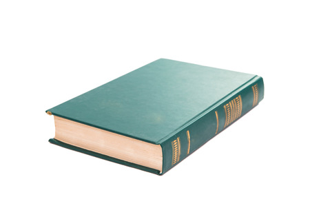 book on a white backgroundの写真素材