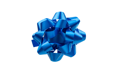 Present Bow Isolated on White Background.の写真素材