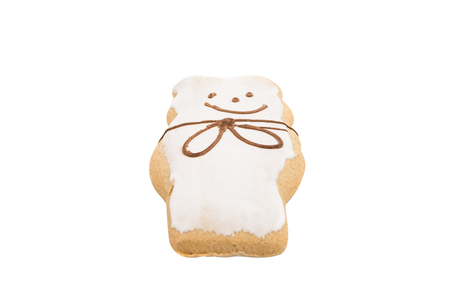Gingerbread on a white background