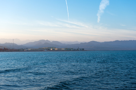 seascape of the Red Sea in Sharm El-Sheikh