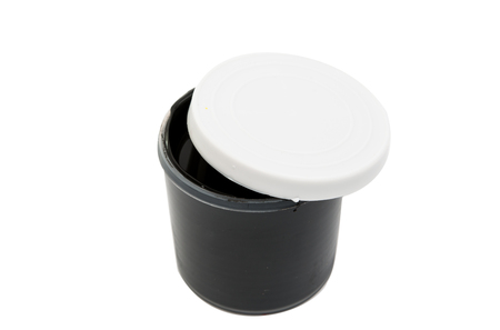 Gouache isolated on white backgroundの写真素材