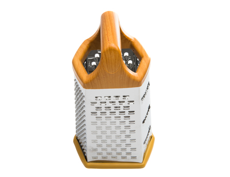 grater isolated on white backgroundの写真素材