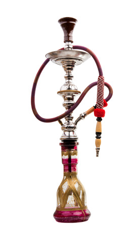 hookah isolated on white backgroundの写真素材