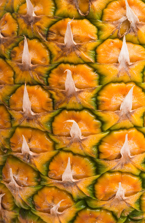 texture of ripe pineapple