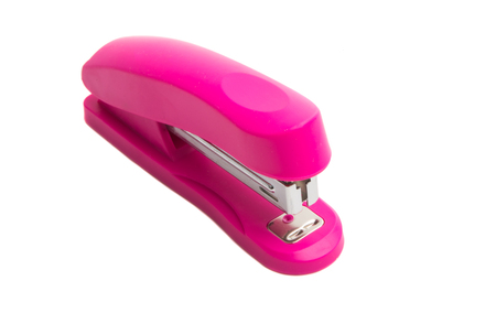 stapler isolated on white backgroundの写真素材
