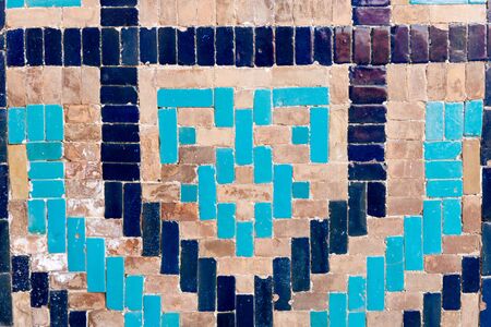 background from tile mosaic