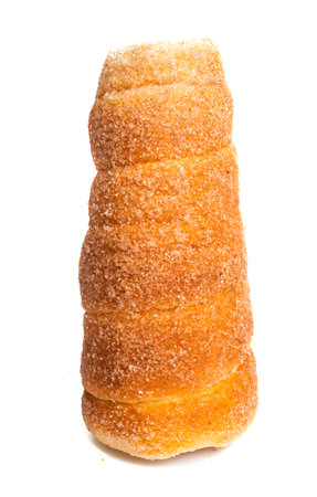 trdelnik isolated on white backgroundの写真素材