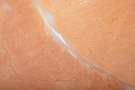 background of jamon close-up