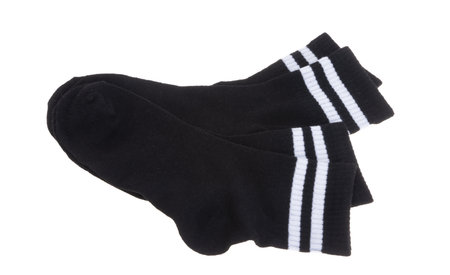 socks isolated on white backgroundの写真素材