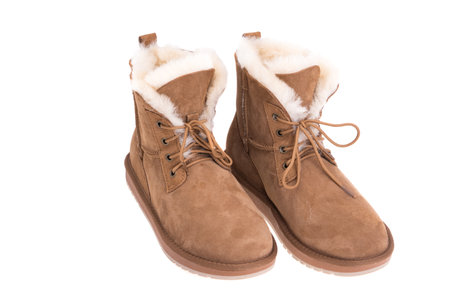 ugg boots isolated on white background