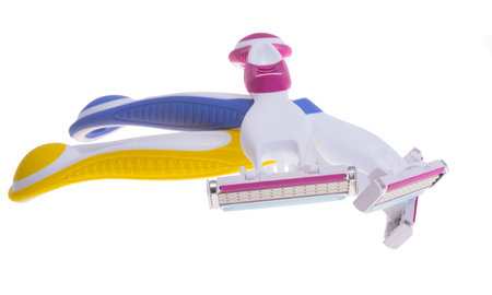 razor isolated on white background
