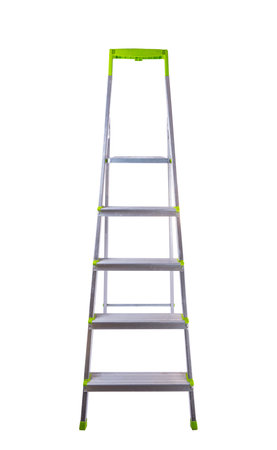 Staircase isolated on white backgroundの写真素材