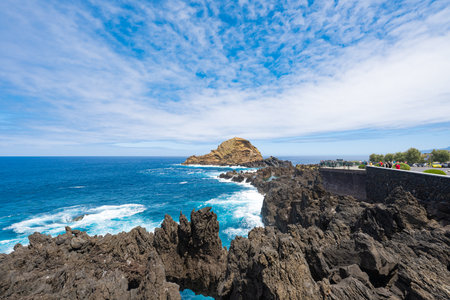 Madeira island landscape places Porto Monizの写真素材