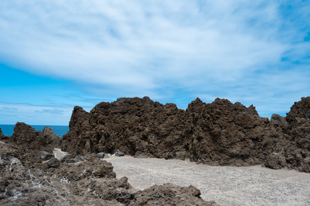 Madeira island landscape places Porto Monizの写真素材