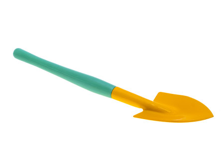 gardening tools isolated on white backgroundの写真素材