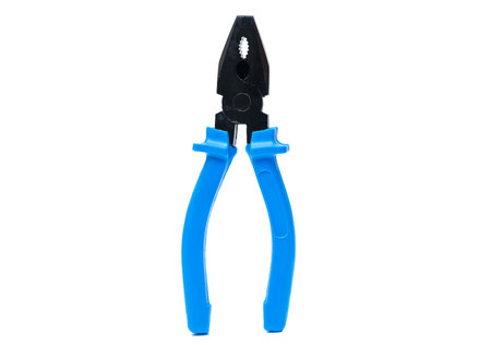 pliers isolated on white backgroundの写真素材