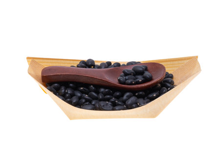 beans on white backgroundの写真素材