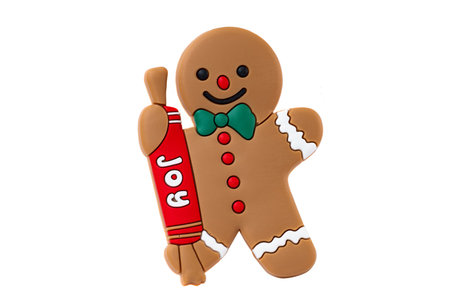 gingerbread christmas isolated on white background