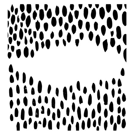 Modern brush strokes. Vector texture of the brush strokes.のイラスト素材