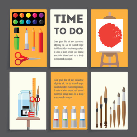 Creative Tools Bannerのイラスト素材