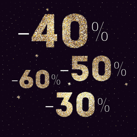 set with brilliant figures for stock conditions.のイラスト素材