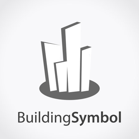 Building, construction, symbol, design, vectorのイラスト素材