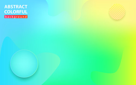 Abstract background trend circles, illustration vectorのイラスト素材