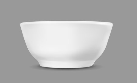 White container for ice cream or fast food.のイラスト素材