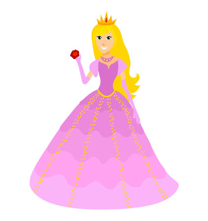 Set of girls fashion cute patches, fun stickers, badges, pins and stickers. Collection different elements. Princess and flamingos, unicorn, milkshakes, candy for notebook. Vector trendy illustration.のイラスト素材