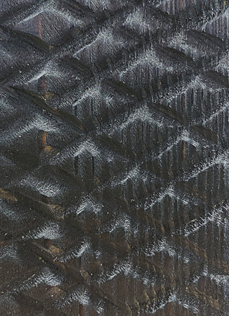 burnt wood closeup with space for text