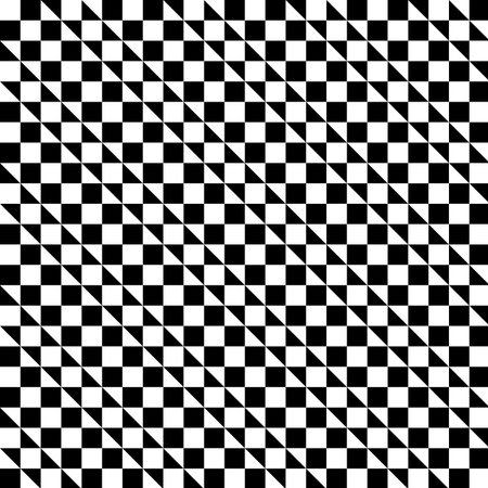 seamless squares of black-and- white- vector illustrationのイラスト素材