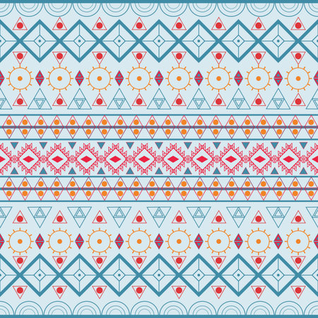 ethnic seamless Ornament of ancient peoples, tribes, tribal style. vector illustration.