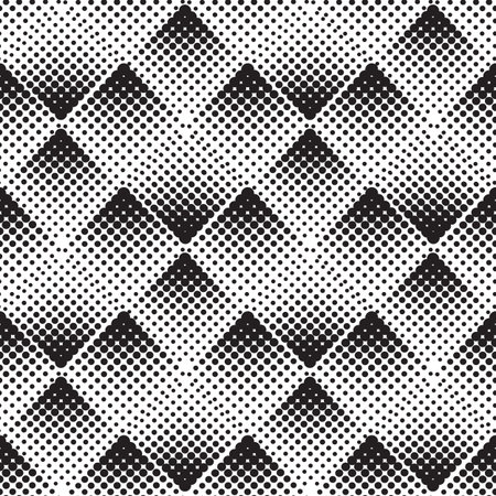 Halftone  background seamless pattern -vector abstract dotted seamless pattern background squaresのイラスト素材