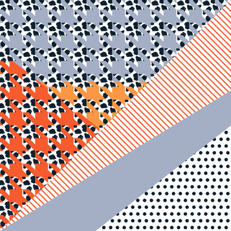Background geometric shapes memphis