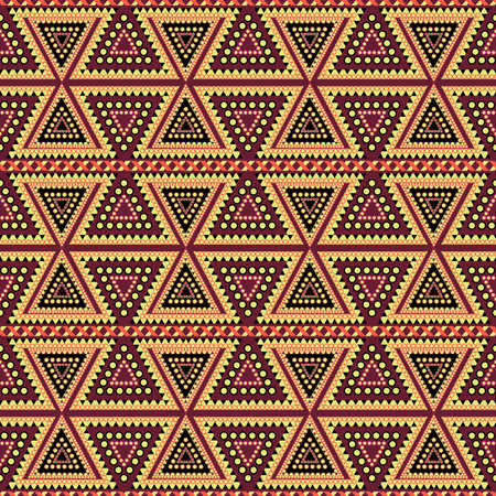 tribal seamless patterns design templateのイラスト素材