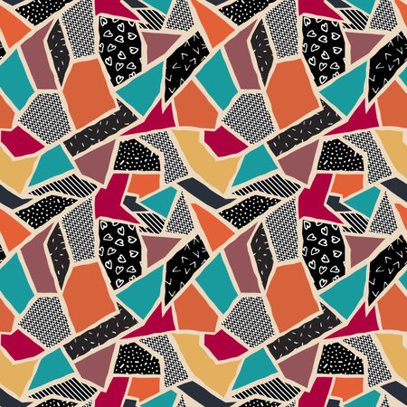 Abstract geometric patternのイラスト素材