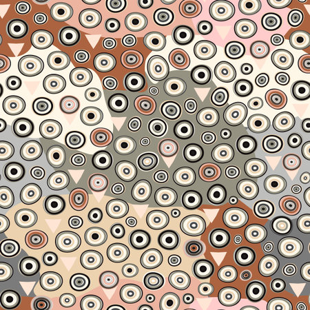 dots seamless patternのイラスト素材
